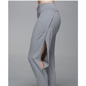 Lululemon side slit leggings